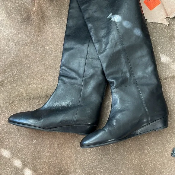 Loeffler Randall Tall Wedge Boots - Matilde - Picture 9 of 10